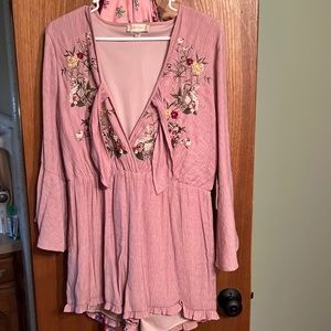 Alterd state floral jumpsuit
